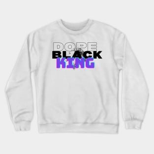 Dope Black King Crewneck Sweatshirt